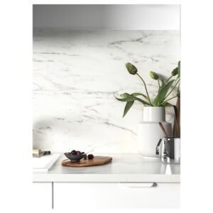 Base cab with 2 fronts/3 drawers, white/Axstad gray-green, 36x24x30 "