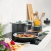 Frying pan, stainless steel/non-stick coating, 11 "