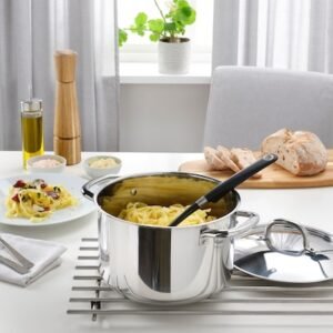 Cookware, set of 6, stainless steel