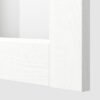Base cab f sink/recycling/2 fronts, white/Axstad gray-green, 36x24x30 "