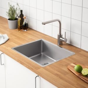 Sink, stainless steel, 22x20 5/8 "